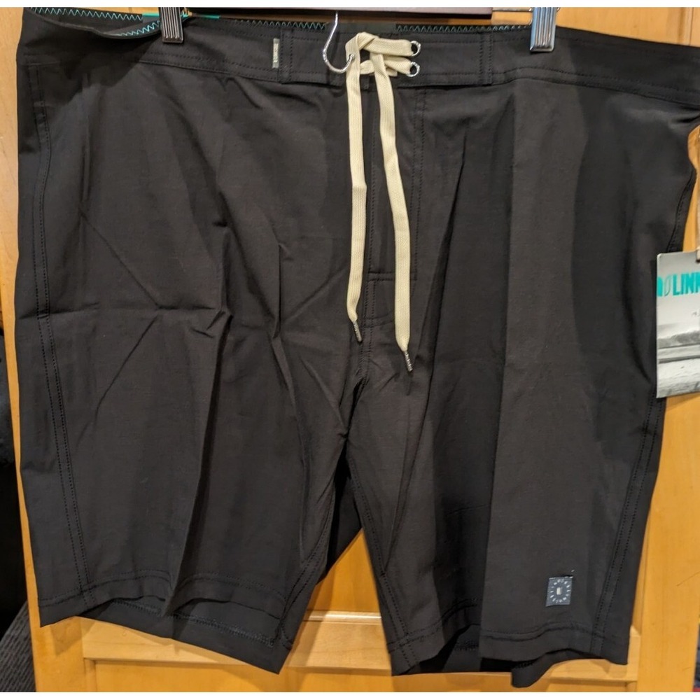 Linksoul Men's Board Shorts‎  Size 40 True Black  Nwt Board Walker